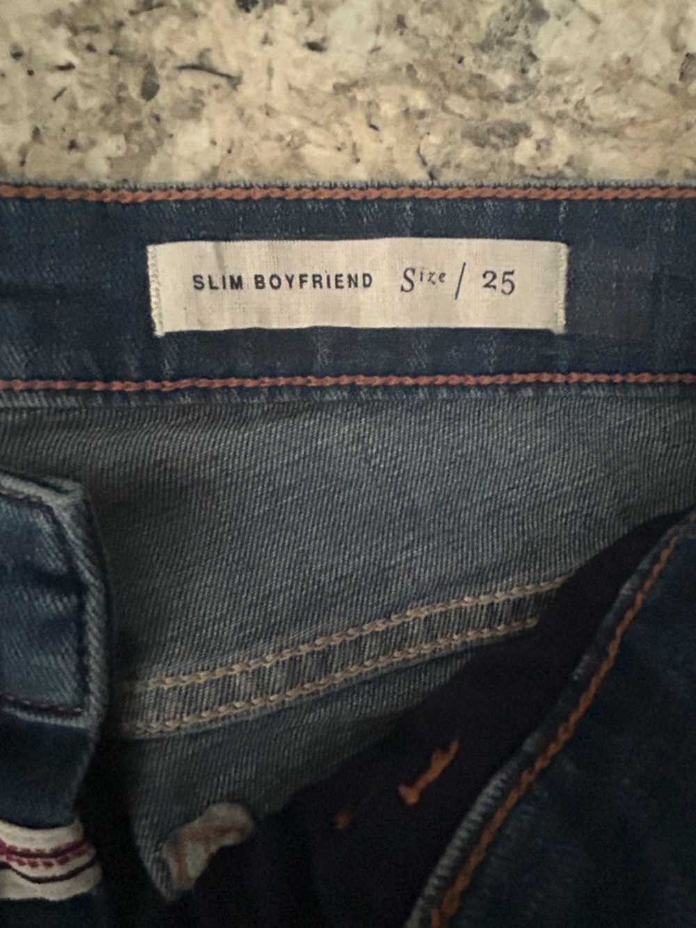 Anthropologie Pilcro and the Letterpress Slim Boyfriend Jeans Western Size 25 - Picture 10 of 16
